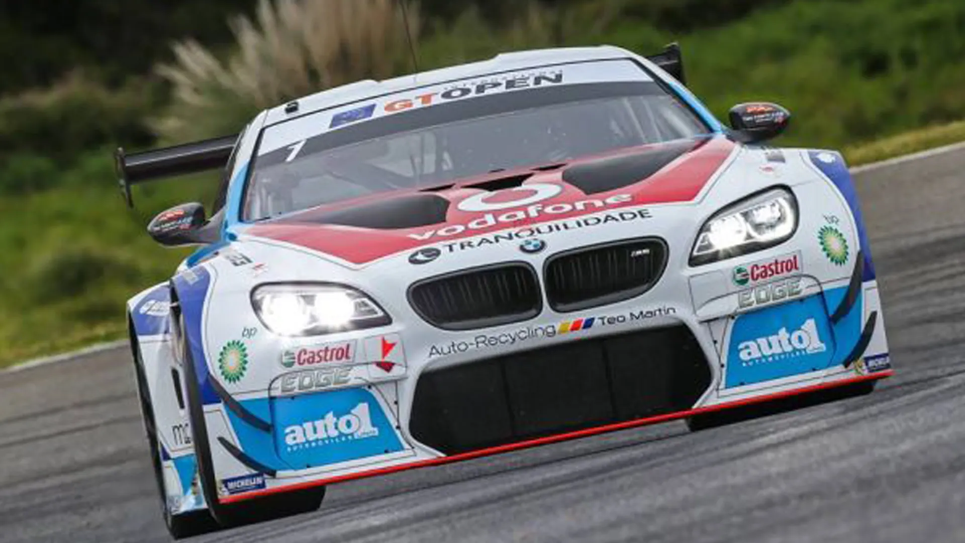 BMW M6 GT3 en curva — International GT Open